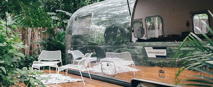 Airstream by the Sea is a surprising glamping retreat in the exotic Costa Rica