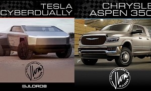 ‘Vintage’ Chrysler Aspen 3500 or Chopped Tesla Cyberdually, What's Your HD Poison?
