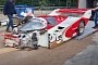 Vintage Million Dollar Porsche 962 Race Car Crashes at Spa-Francorchamps