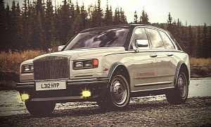 Vintage Rolls-Royce Cullinan Was the Virtual Way of Road-Tripping Back in 1979