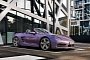 Viola Purple Metallic Porsche 718 Boxster S Is Mid-Engined Eye Candy