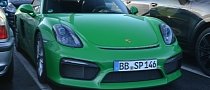 Viper Green 2016 Porsche Boxster Spyder Is a Nod to Retro 911s
