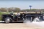 Viper-Powered 1944 Mack Fire Truck Pulling a Burnout Is Psychedelic