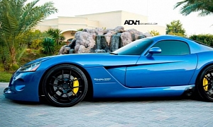 Viper with 1,000 HP Rides on ADV.1 Wheels