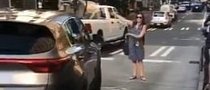 Viral Clip of Pedestrian Shooing Off Cars from Seattle Bus Lane Sparks Imitators