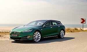 Viral Tesla Model S Shooting Brake for Sale, Double the Price of Stock EV