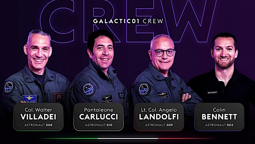 Galactic 01 crew