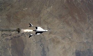Virgin Galactic Spaceship Takes Off from New Mexico and Reaches Space
