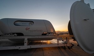 Virgin Hyperloop Makes History With First Passenger Test for XP-2 Pod