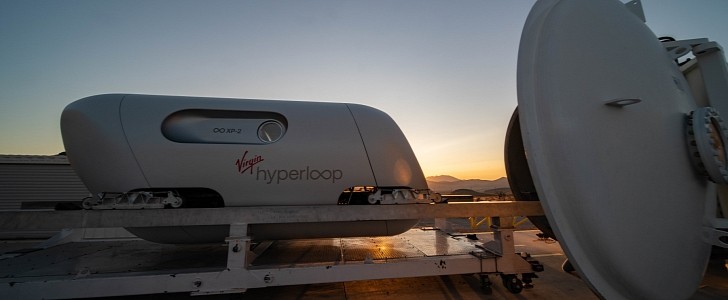 XP-2 pod makes first passenger test for Virgin Hyperloop
