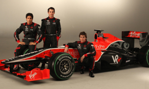Virgin Racing Launches New VR-01 for 2010