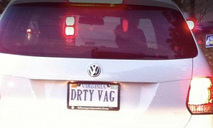 Virginia Vanity Plate Is Extra Dirty