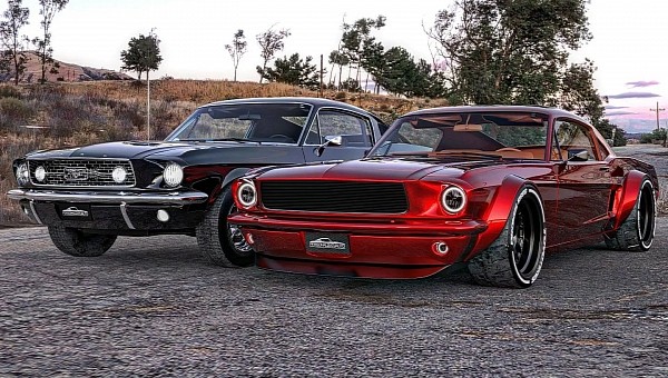 1967 Ford Mustang resto and original CGI by personalizatuauto