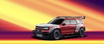 Virtual 2021 Ford Bronco Sport RTR Gives More Stance to “Ready to Rock” Tagline
