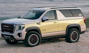 Virtual 2021 GMC Yukon Two-Door Looks Even Better Than Chevy Tahoe Counterpart