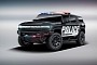 Virtual 2024 GMC Hummer SUV Police Interceptor Looks Ready for Future EV Duty