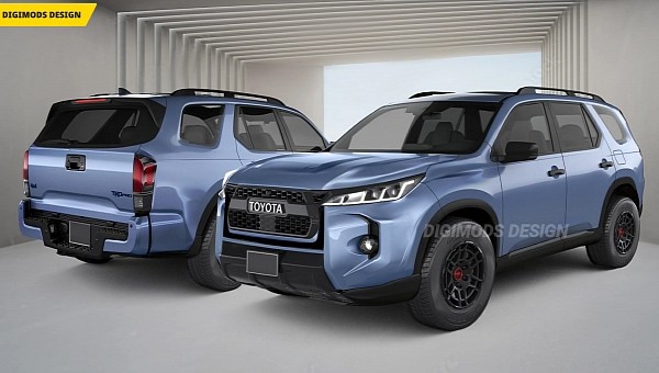 2024 Toyota 4Runner TRD Pro CGI new generation by Digimods DESIGN