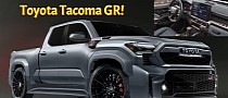 Virtual 2025 Toyota Tacoma GR Aims to Become the Most Powerful & Fastest Mid-Sizer