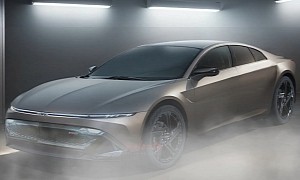 Virtual 2026 Chevrolet Corvette RS Electric Sedan Feels Promisingly Quick and Fresh
