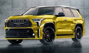 Virtual 600-HP Toyota Sequoia GR Sport Presented as “Most Powerful” 3-Row SUV