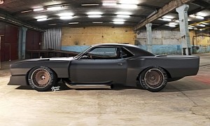 Virtual 'Cuda Has the Full Carbon Widebody and Supercharged Hemi SpeedKore Touch