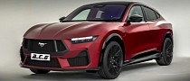 Virtual Ford Mustang GT SUV Reveals a Quirky Mach-E Adaptation to S650 Lifestyle