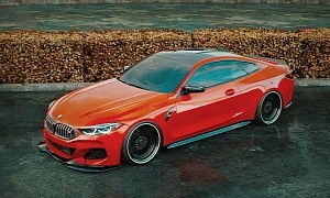 Virtual G82 BMW M4 Competition Facelift Axes Divisive Grille in Favor of M8 DNA