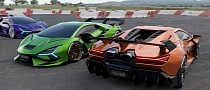 Virtual Lambo Aventador SVJ Successors Look Ready to Ride With the Track Hounds