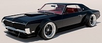 Virtual Mercury Cougar XR-7 Rightfully Deserves Its ‘Black Panther’ Moniker