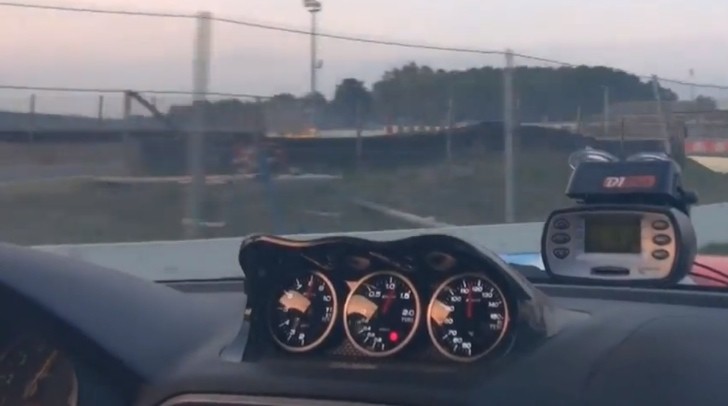 Extreme Subaru Impreza drifting