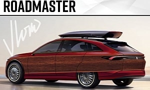 Virtually Reborn 2025 Buick Roadmaster Simply Puts Woodgrain on Electra-LT Concept