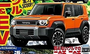 Virtually Scooped 'Baby' Toyota Land Cruiser Looks Like a Ford Bronco Sport Killer