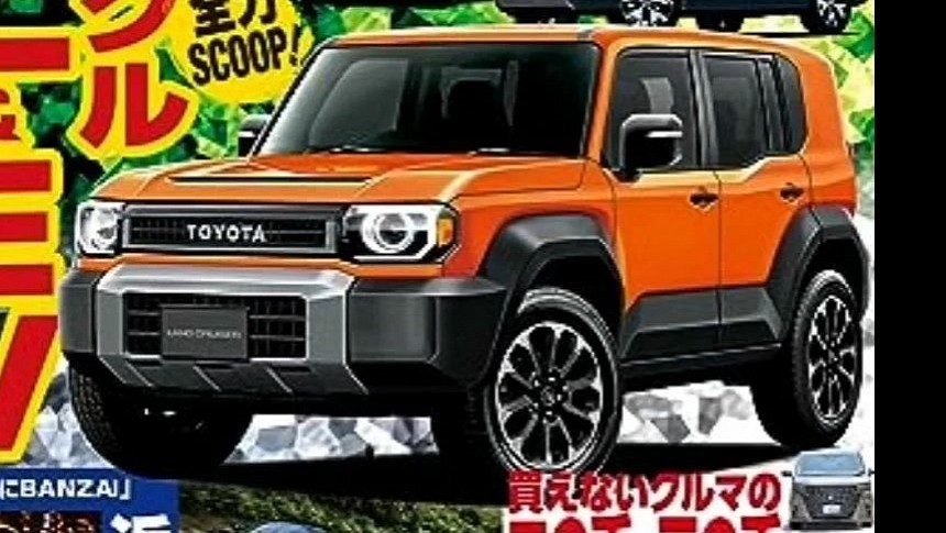 Baby Toyota Land Cruiser renderings