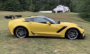 Virtually Untouched, 5-Mile 2019 Corvette ZR1 Asks a Proper Buck for the Bang