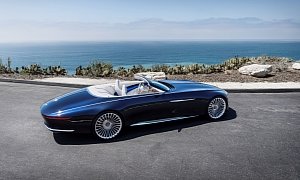 Vision Mercedes-Maybach 6 Cabriolet Is a Showstopper At Pebble Beach