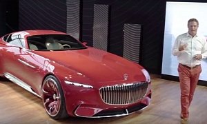 Vision Mercedes-Maybach 6 Looks Even Bigger in Real Life Videos
