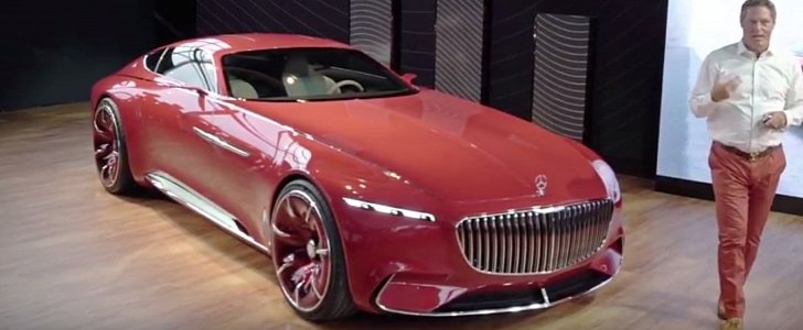Vision Mercedes-Maybach 6 Looks Even Bigger in Real Life Videos