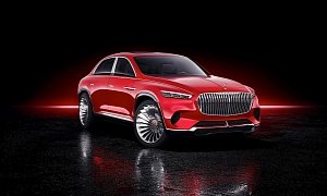 Vision Mercedes-Maybach Ultimate Luxury is a High-Riding Sedan After All