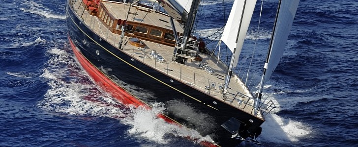 Marie is a stunning $28.5 million sailing yacht 