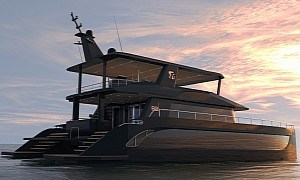 VisionF's 82 ALU Catamaran Is Up for Grabs: Eco-Friendly Living and Limitless Comfort