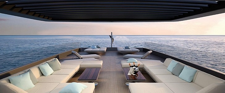 Vitruvius yacht exterior