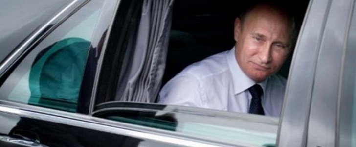 Vladimir Putin's Mercedes-Benz S600 Pullman for sale