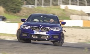Vlog from 2018 BMW M5 Launch Shows M Carbon Parts and Drifting