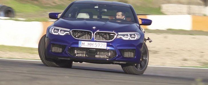 Vlog from 2018 BMW M5 Launch Shows M Carbon Parts and Drifting