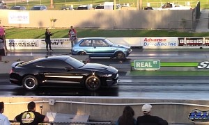 VMP Supercharged Mustang Drags GT500, Redeye, Super Stock but Starlet Interrupts