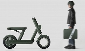 Voco Moped Design Explores Unlocking the Secrets to Autonomous Two-Wheeling