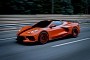 Voguish Chevy Corvette Stingray RS Edition Mixes Orange With Gloss Black All-Over
