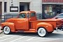 Volcanic Orange Chevrolet 3100 Belongs to 1950s America, Can Be Had Today