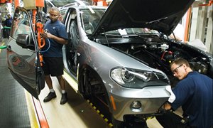 Volcano Slows BMW U.S. Plant Production