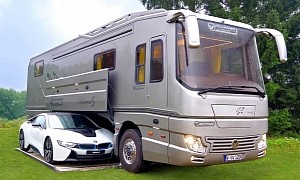 Volkner's "Performance" Is a Beast of a Motorhome With a Garage Belly Waiting To Be Filled